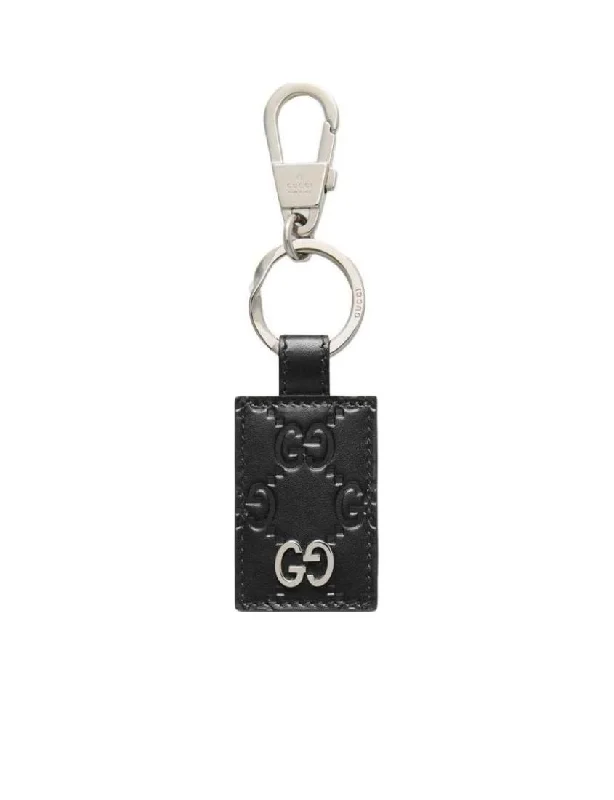 Gucci Signature Leather Keychain