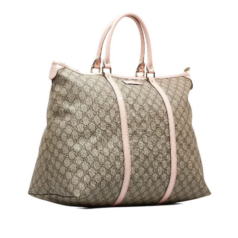 Beige Gucci GG Supreme Joy Tote