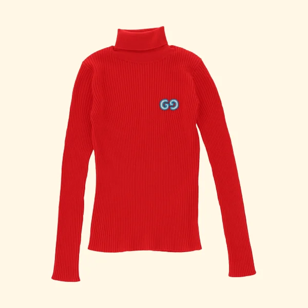 Gucci Logo Turtleneck Sweater, Brand New