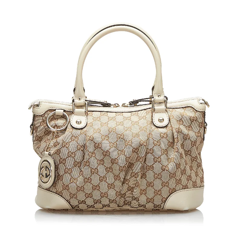 Gucci GG Canvas Sukey Handbag