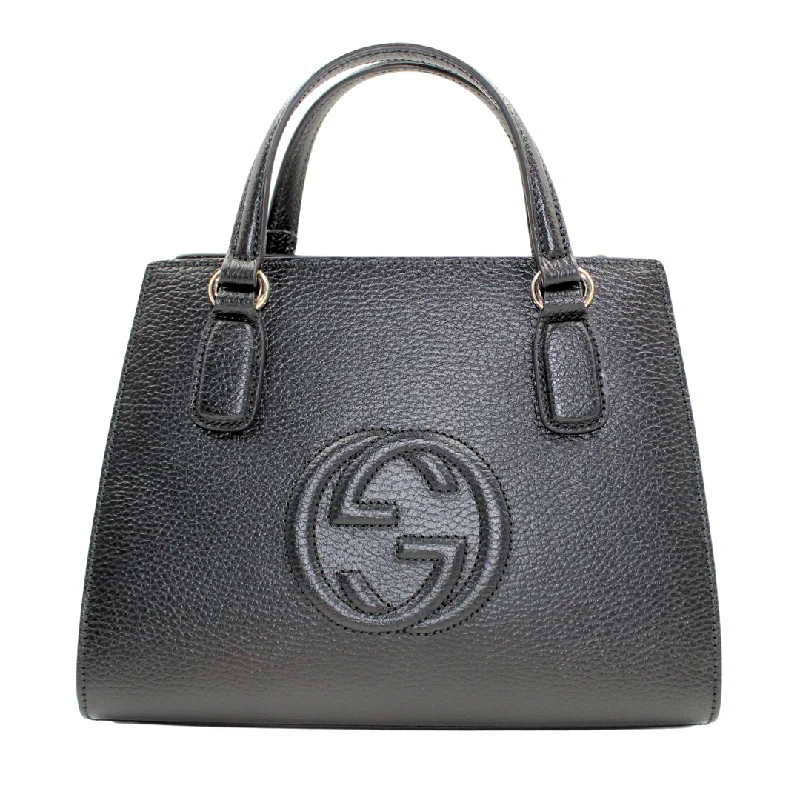 Gucci Small Soho Leather Tote Bag