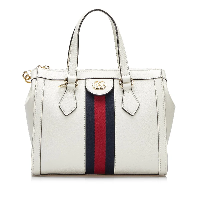 Gucci Web Ophidia Handbag White