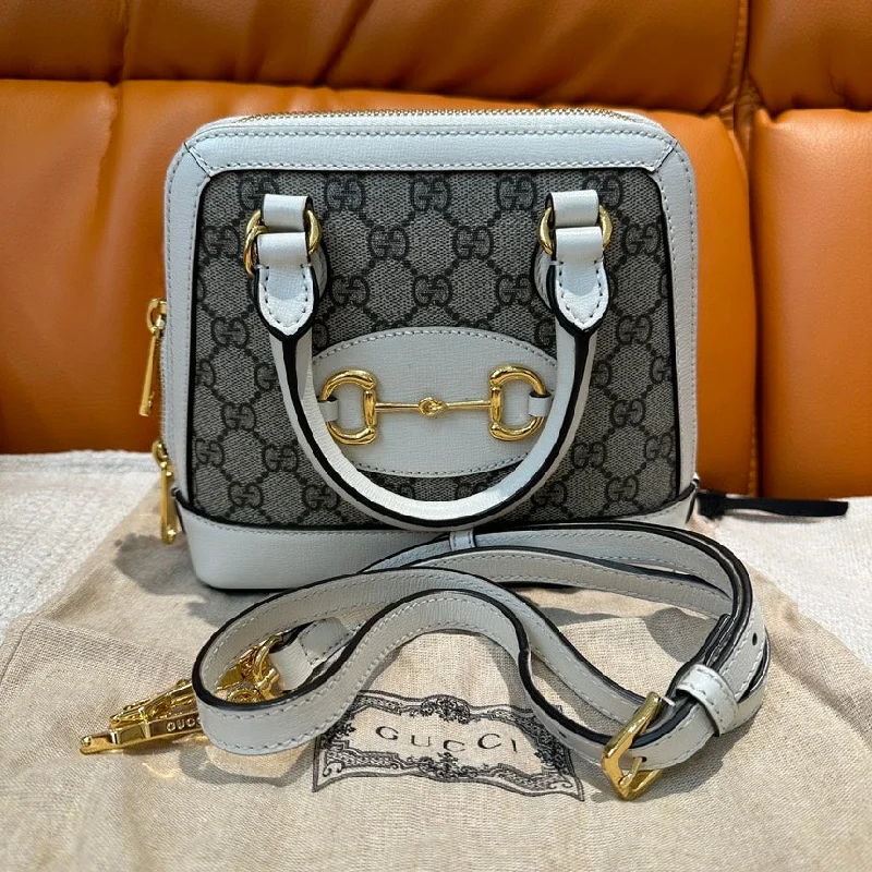 Gucci Horsebit 1955 Beige Bag