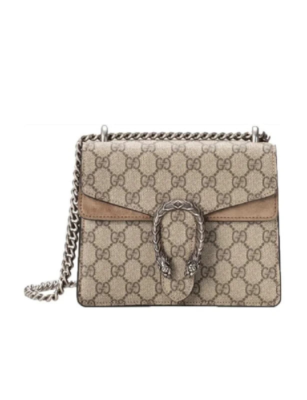 Gucci Dionysus Series GG Supreme Canvas Shoulder Bag