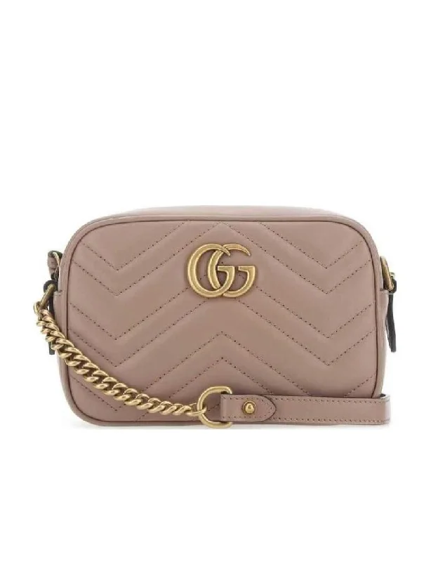 Gucci GG Marmont Collection Quilted Mini Handbag