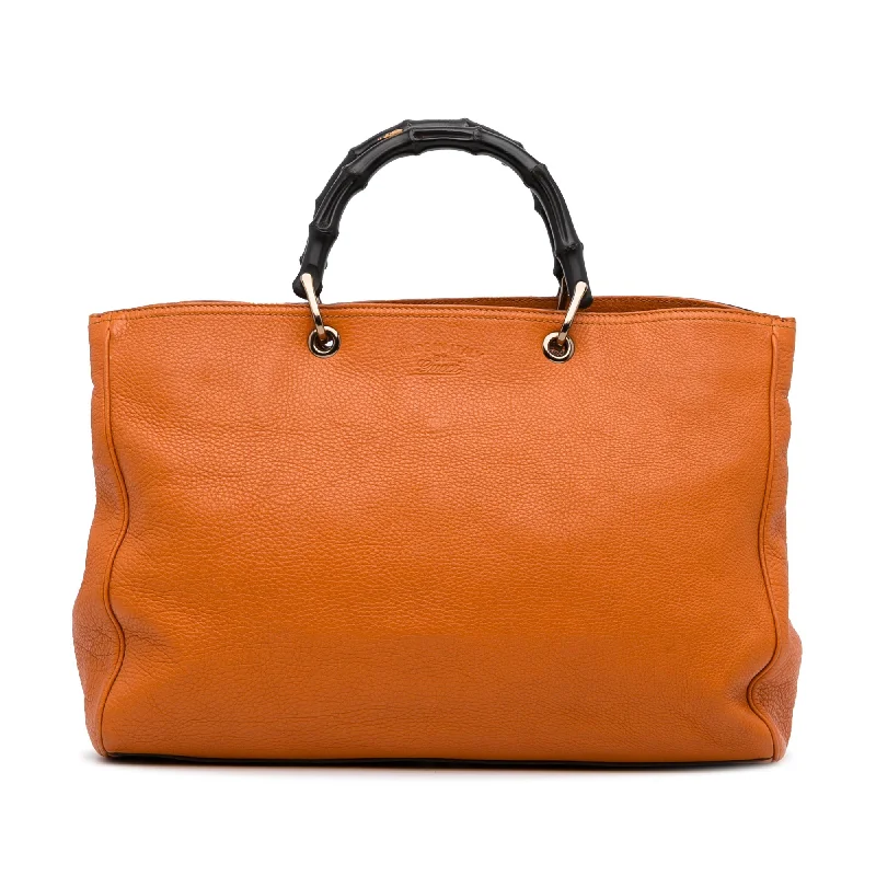 Gucci Bamboo Shopper Large Orange