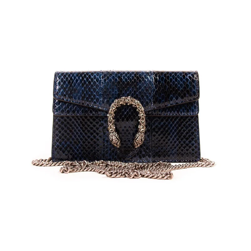 Gucci Dionysus Snake Skin Super Mini Bag