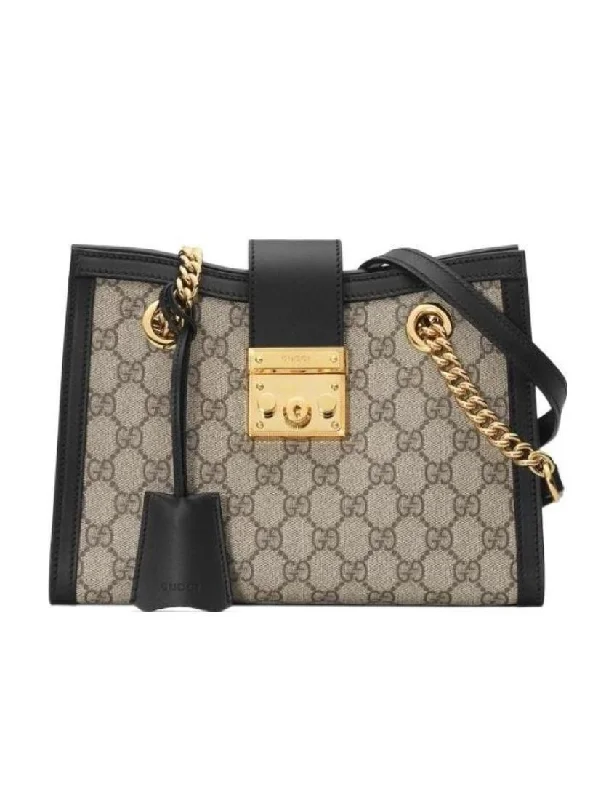 Gucci Padlock series small GG shoulder bag