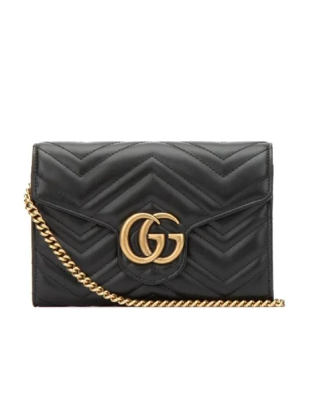 Gucci GG Marmont Collection Quilted Mini Handbag