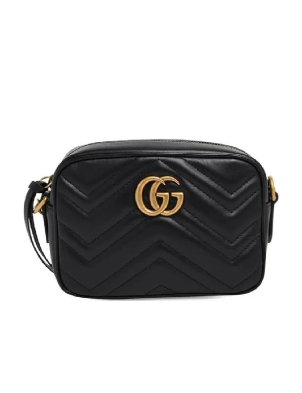 Gucci GG Marmont Collection Quilted Mini Handbag