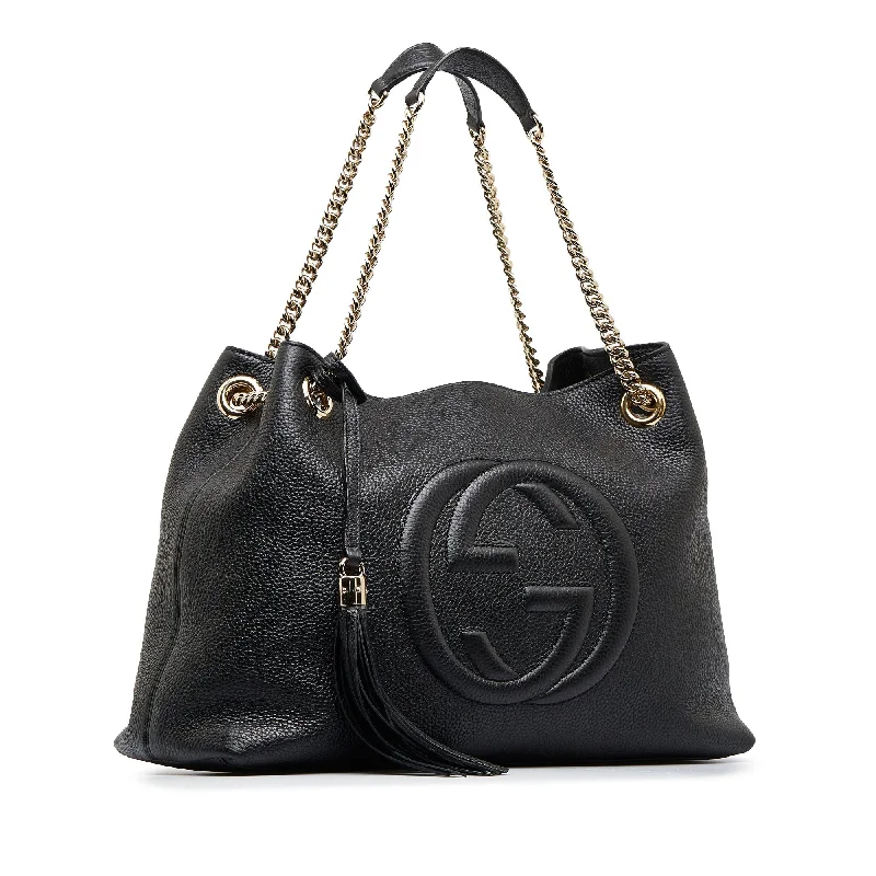 Gucci Soho Chain Tote Black