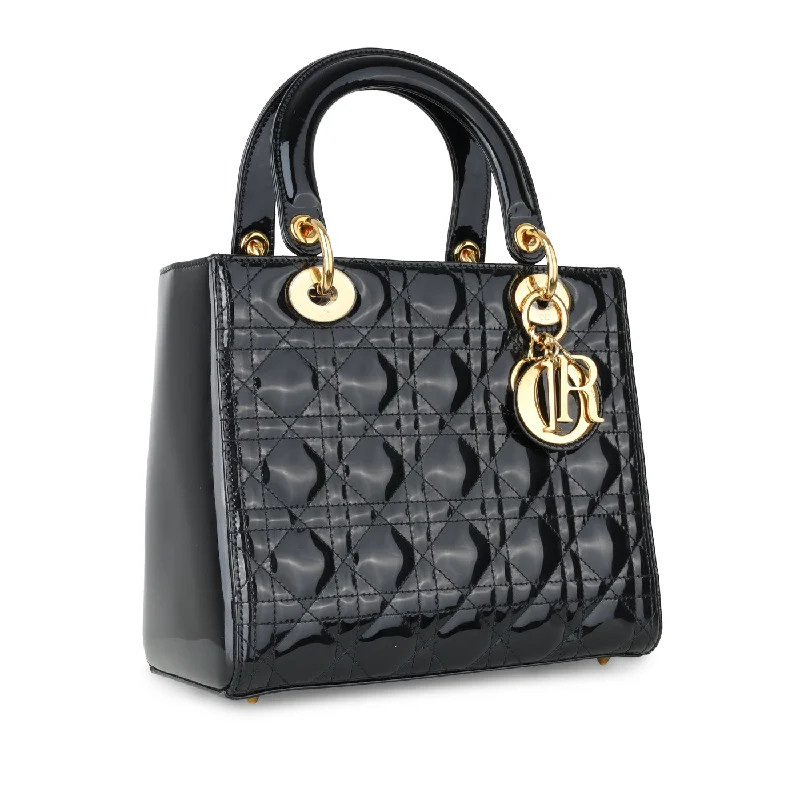 Medium Lady Dior - Patent