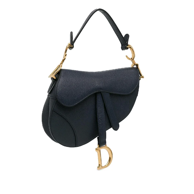 Dior Mini Grained Calfskin Saddle Bag (Mm6ZEe)