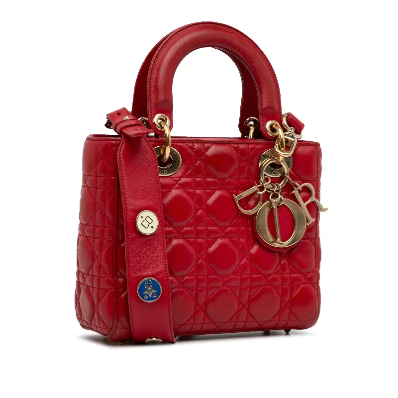 Dior Small Lambskin Cannage My ABCDior Lady Dior (J6Pz6W)