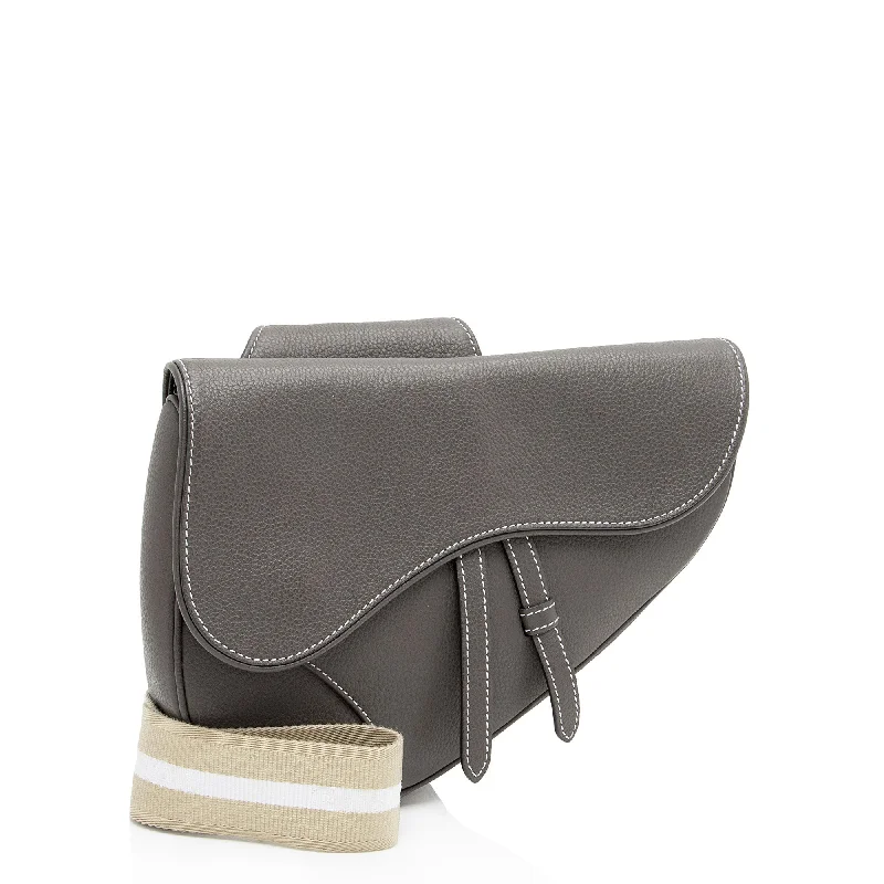 Dior Grained Calfskin Saddle Bag (T8YJJG)