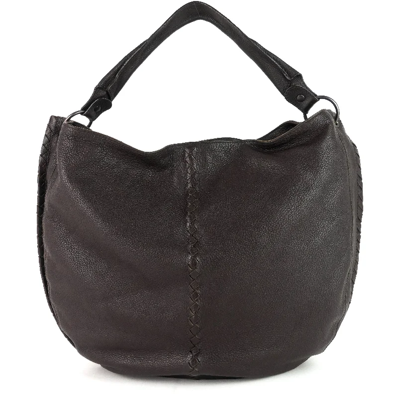 Intrecciato Mallow Cervo Hobo Bag