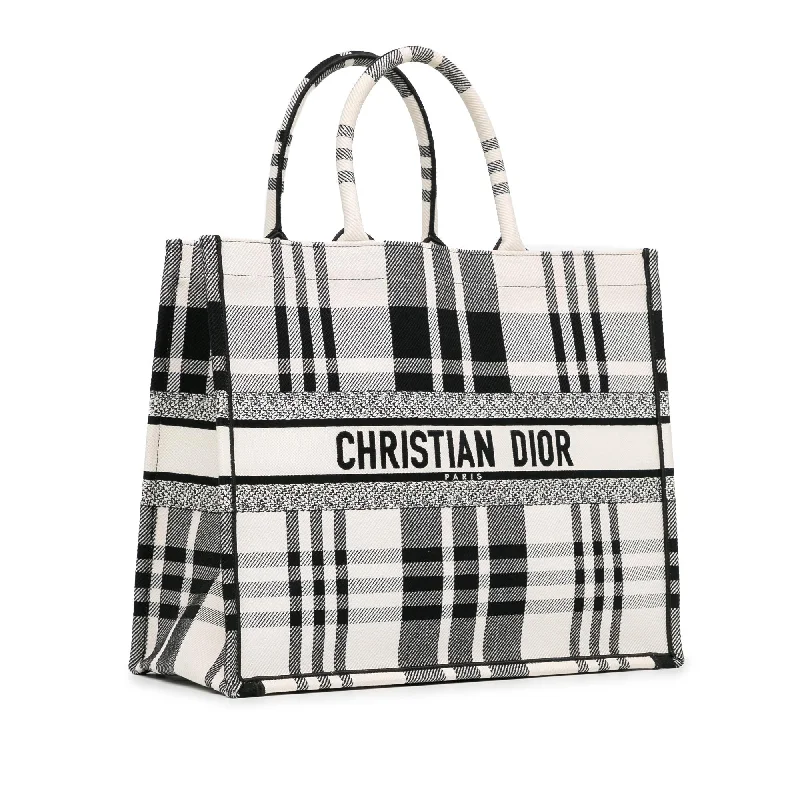 Dior Large Check'n'Dior Book Tote (ZkMe5m)