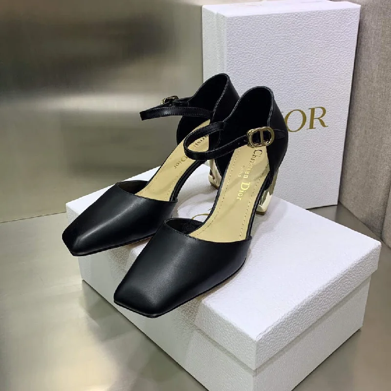 Dior Women’s Shoes Rhodes Heeled Shaped and hollow Shoes