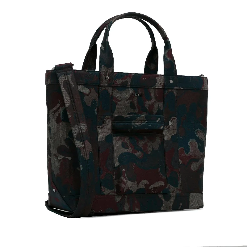 Dior x Peter Doig Camouflage Satchel (XHhBJU)