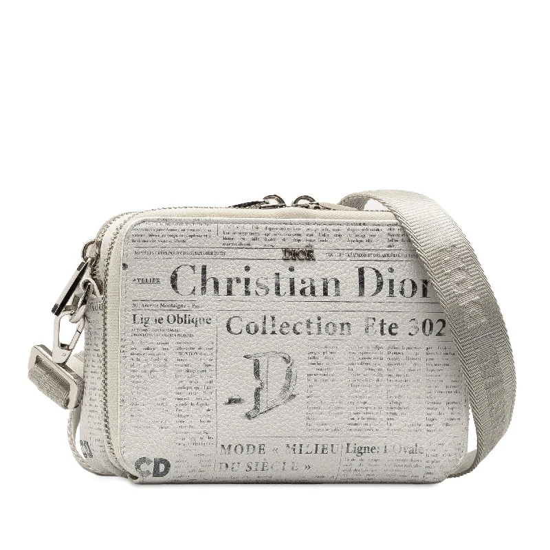 Dior x Daniel Arsham Newspaper Print Crossbody (LdIWS8)