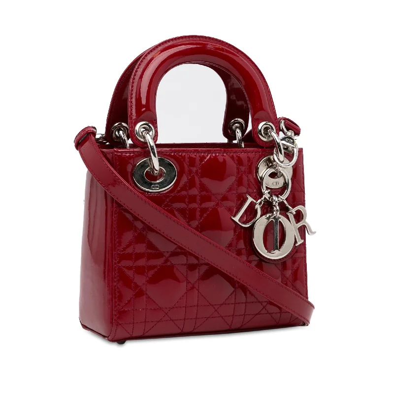 Dior Mini Patent Cannage Lady Dior (FguC4T)