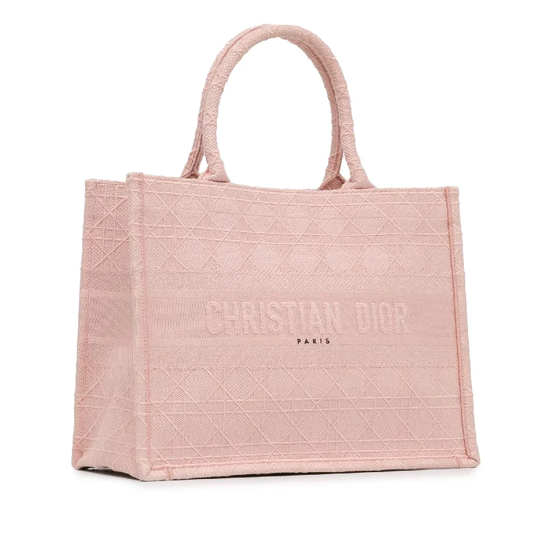 Dior Medium Cannage Embroidered Book Tote (zxt0CB)