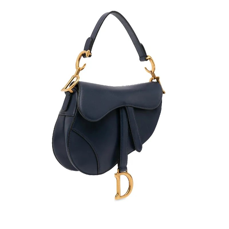 Dior Mini Leather Saddle Bag (79ZKLZ)