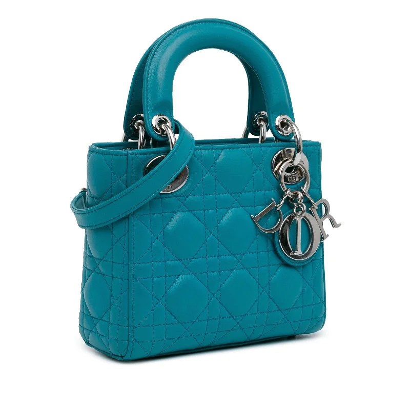 Dior Mini Lambskin Cannage Lady Dior (hAv6mR)