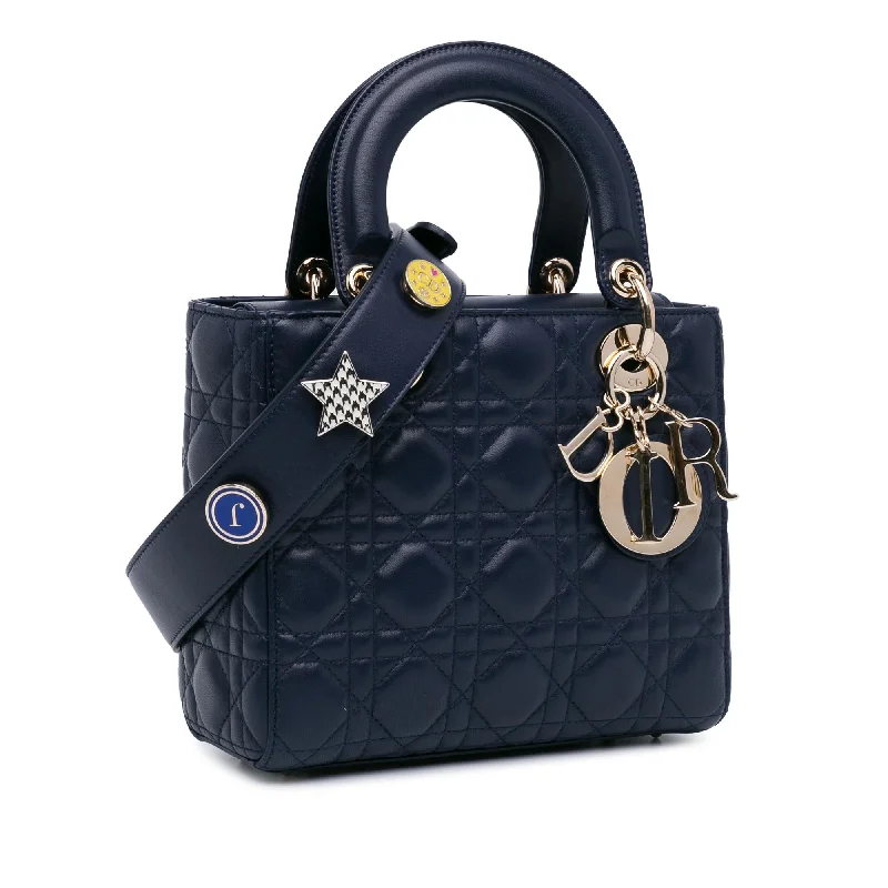 Dior Small Lambskin Cannage Lucky Badges My Lady Dior (rlU8LG)