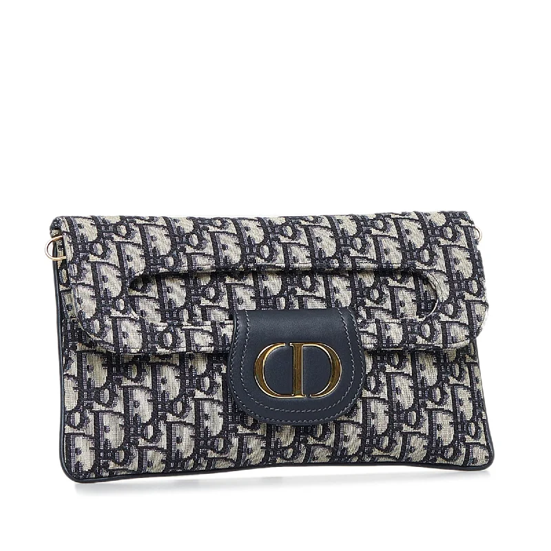 DIORMedium Oblique double Clutch Crossbody Bag