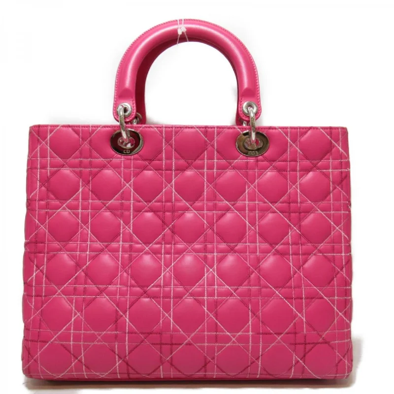 Large Cannage Leather Lady Dior